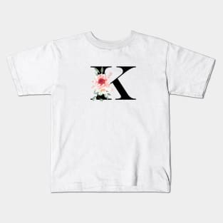 LETTER MONOGRAM K Kids T-Shirt